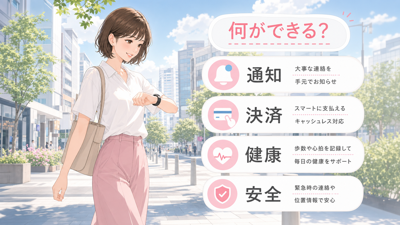 Apple Watchでできること10選を生活場面で試すはるな